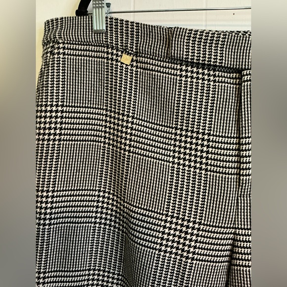 Lauren Ralph Lauren Women’s 18W Black White Glen Plaid Trousers Dress Pants - Picture 2 of 5